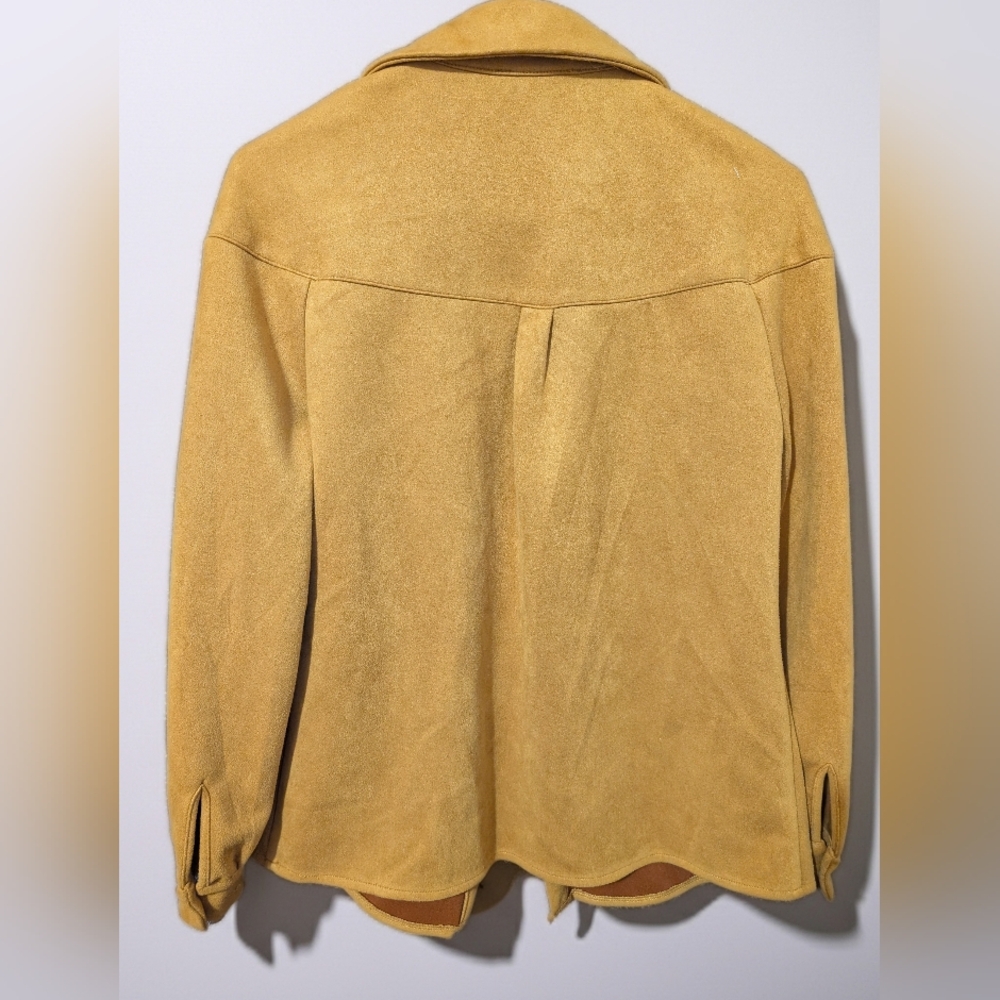 Forever 21 Tan Fringe Suede-Look Jacket - Picture 2 of 6
